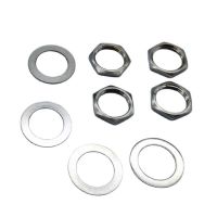 20pcs/lot Nut And Gasket For British System F Connector CATV F Connector Nut Gasket