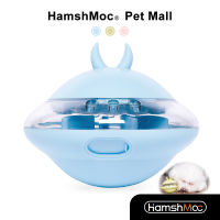 HamshMoc เครื่องจ่ายของเล่นสุนัขแบบโต้ตอบเครื่องจ่ายอาหารของเล่นให้รั่วลูกบอลป้อนอาหารของเล่นเพิ่มของเล่นเกมปริศนาสัตว์เลี้ยงสำหรับสุนัขแมว