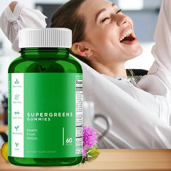 Chlorophyll Gummies, Digestion at Metabolism + Probiotics Vitamin Candy