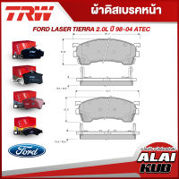 TRW ผ้าดิสเบรคหน้า FORD LASER TIERRA 2.0L ปี 98 - 04 ATEC (GDB1139AT) (1ชุด)