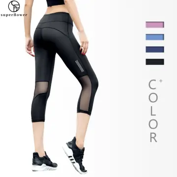 SUPERFLOWER 2 In 1 Yoga Pants with Pockets inside Women's Solid Sports  Compression Running Tights Female Gym Workout Leggings