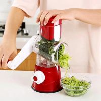 Vegetable Slicer Manual Kitchen Accessories Grater Vegetable Chopper 3 in 1 Round Cutter Potato Spiralizer Home Gadget Tool Item