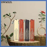 OWMXZL 4Pcs สี่เหลี่ยมผืนผ้าทรงสี่เหลี่ยม ชุดที่คั่นหนังสือไม้ หลากสี กลวงออก ที่คั่นหนังสือภาษาจีน ทนทานต่อการใช้งาน ที่มีคุณภาพสูง ที่คั่นหนังสือย้อนยุค ผู้ชายผู้หญิงเพื่อนสาวครูของขวัญวันเกิด