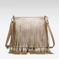 New Fashion Fringe Bag Gold Crossbody Bags Classic Women Shoulder Bags Casual Tote with Tassels Messenger High Quality Bag 2020