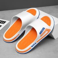 Fashion slippers summer outside a man word procrastinates thick bottom indoor sandals fashion students outdoor shoes wholesale