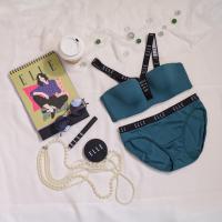 ELLE Lingerie I BIKINI LOWRISE PANTY กางเกงในรูปแบบ Bikini สีเขียวมะกอกเข้ม I LU2813