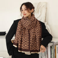 Luxury Cashmere Winter Scarf Women Large Pashmina Shawls Wraps Foulard Luxury Female Hijab Thick Blanket Echarpe Scarves