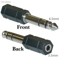 3.5mm to 6.5mm Audio Adapter to 6.5 Male Plug to 3.5 Female Jack Connector Adaptor