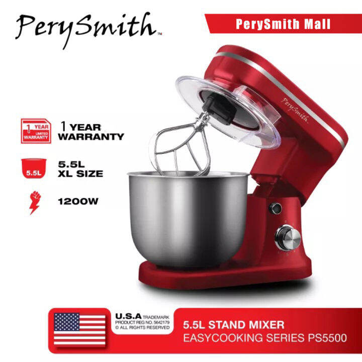 [Philippines Ready Stock] PerySmith Mixer EasyCooking Series PS5500 5 ...