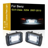 [Hot K] 12V LED โคมไฟแผ่นตัวเลขสำหรับ Mercedes Benz X204 GLK-Class 2007 2008 2009 2010 2011 2012 2013ป้ายทะเบียนรถสีขาว Light Assembly