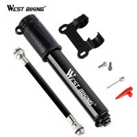 Bicycle Pump Mini Portable MTB Road Bike High Pressure Pump Cycling Inflator Valve Hose Pumps Bicycle Accessories