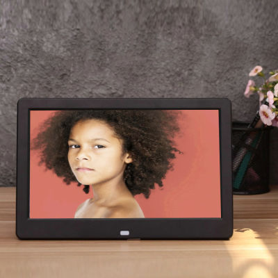 Christmas 10 inch Screen LED Backlight HD 1024*600 Digital Photo Frame Electronic Album Picture Music Movie Full Function Gift