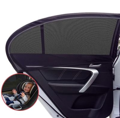 ：》{‘；； Universal Car Side Window Shade Curtain Front Rear Window Cover UV Protection Sunshade Visor Shield For Most Of Cars