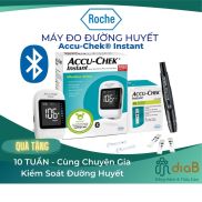 Roche x DiaB Máy đo đường huyết Accu-Chek Instant Kết Nối Ứng Dụng Theo