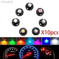 10Pcs T4.2 T4.7 T3 LED Indicator Bulbs Dashboard Instrument Heater Lamp Neo Wedge Ice Blue Red Green Climate Control Bulb