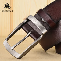 s leather retro business belt high quality alloy pin buckle designer new mens belt jeans free shipping