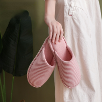 Winter Indoor Slippers Women House Plush Soft Light Cotton Mop EVA Non-slip Floor Shoes Home Slippers Slides For Bedroom