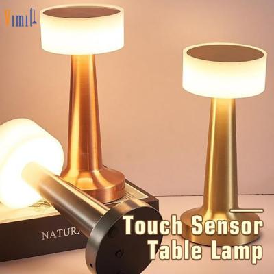 ┋❏♗ 【Ready Stock】Vimite Portable LED Bar Table Lamp Touch Sensor USB Rechargeable Desk light Indoor Lighting Night Light for For Bar Cafe Hotel Study Bedroom