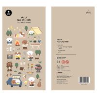 【YF】❇✜  Korean Import Original Suatelier Stickers Sheet Kawaii Scrapbooking Diy Stationery Sticker