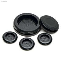 ۞ Black Rubber Protective Coil Buckle Type Grommet Seal O-ring Sealing Cap Hole Plug For Protection Wire Cable Air Pipe Round Tube