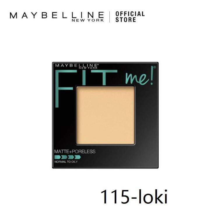do not take off makeup ♔Maybelline Fit Me Matte + Poreless Pressed
