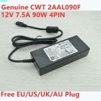 CWT 12V 7.5A 90W 4PIN อะแดปเตอร์ AC CAM090121 2AAL090F สำหรับ SYNOLOGY DS416 Hikviison ที่ชาร์จไฟใน7816HQH-SH 7816HE 7808HW