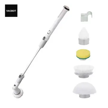1pc Electric Spin Scrubber, Electric Cleaning Brush 3-in-1 Handheld Kitchen  Cleaner Cordless Spin Scrubber, Power Scrubber Bathroom Rechargeable Scrub  Brush, Automatic Rotating Power Cleaning Brush Scrubber For Cleaning