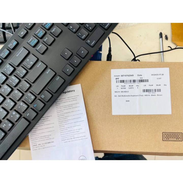 Dell คีย์บอร์ดแท้จากคลัง สินค้าใหม่ประกัน 1 ปี | Lazada.co.th