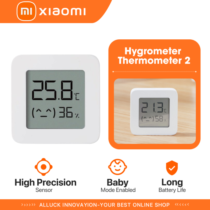 Xiaomi Mijia Bluetooth Thermometer 2 Digital Temperature Humidity ...