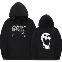 Revenge Brand Hoodie Autumn Winter Men Women Xxxtentacion Hip Hip Trend Hoodies Tops Dragon Bone Skeleton Printing Sweatshirt