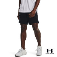 Under Armour UA Mens Launch SW 7 Wordmark Shorts อันเดอร์ อาร์เมอร์ กางเกงออกกำลังกายสำหรับผู้ชาย