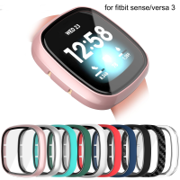 สำหรับ Fitbit Versa 3 Sense เคสป้องกันแบบด้านปกป้องหน้าจอเคสห่อหุ้มทุกด้าน