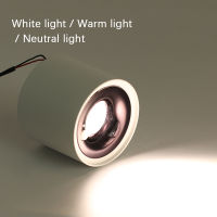 LED Surface Mounted Downlight Indoor Round Spotlight Human Sensor Induction Led Ceiling Lamp COB Hallway Anti-glare Downlight