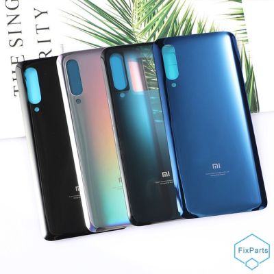 Xiaomi Mi อะไหล่ประตูฝาหลังปิดโทรศัพท์กระจก9ชิ้นกาว3M อะไหล่สำหรับฝาหลัง Xiaomi 9 Mi9 Explorer