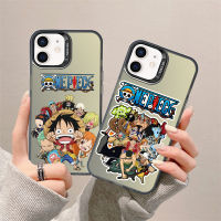 การ์ตูนญี่ปุ่นน่ารักเคส Luffy สำหรับ IPhone 14 13 12 11 15 Pro ProMax XS XSmax 13Mini เท่มากๆปลอกซิลิโคน DCCY