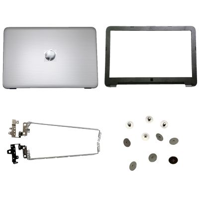 Brand New Laptop LCD Back Cover/Bezel/Hinge For HP Pavilion 15-BA 15-AY 15-AC TPN-C125 250 255 G5 905913-001 854987-001 Silvery