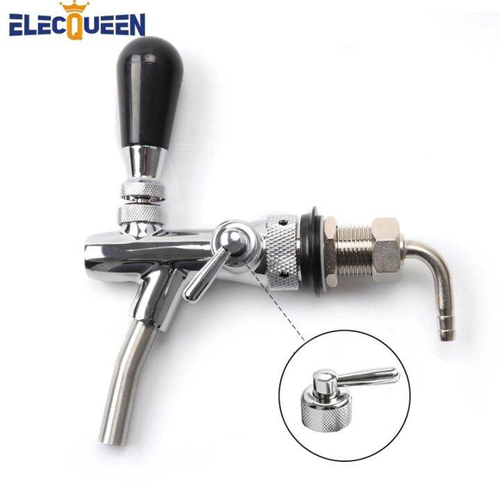 Beer tap faucet Adjustable Faucet with chrome plating Flow Control beer