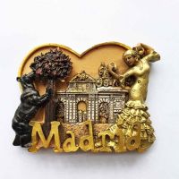 Madrid City Bear Strawberry Tree Tourist Souvenir Magnet Fridge Magnet Spanish Handicraft