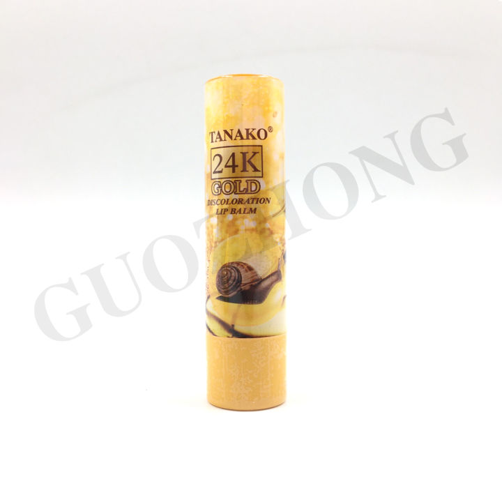 tanako-gold-lip-balm-ลิปมันผลิตภัณฑ์ตกแต่งริมฝีปาก-ช่วยเพิ่มความอ่อนโยนและให้ชุ่มชื้นแก่ริมฝีปากช่วยเพิ่มสีสันบริเวณริมฝีปากให้ดูสดใส