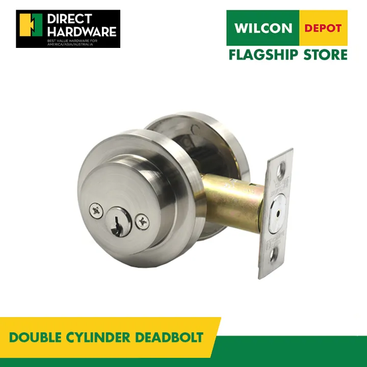 DIRECT HARDWARE Double Cylinder Deadbolt Door Lock TL D602SN by Wilcon