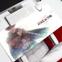 Attack On Titan Landscape Pattern Beautiful Gilr Mousepad DIY Desk Pad XXL HD Print Computer Gamer Locking Edge Customizable Mouse Mats