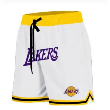 Men's Los Angeles Lakers Pro Standard White Team Shorts