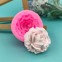 【lz】◙☼❍  Silicone Rosas Molde para DIY Resina Flor Caixa Do Telefone Corda Cabeça Cartão De Cabelo Acessórios Da Jóia Bolo De Chocolate 1Pc