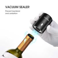 1pc Ship from US  ABS Vacuum Red Wine Bottle Cap Stopper Fresh Wine Keeper Vacuum Sealer Wine Champagne Stopper Cork Bar Tools Bar Wine Tools