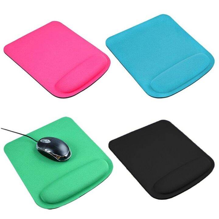 spot-express-แผ่นรองเมาส์พร้อมที่วางข้อมือสำหรับแล็ปท็อป-mat-anti-slip-gel-wrist-eva-support-wristbandmat-pad