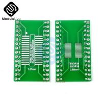 ตัวแปลงอะแดปเตอร์ Sop28 Ssop28เป็น Tssop28 10ชิ้นบอร์ด Pcb ชุด Diy ขนาด0.65/1.27มม.