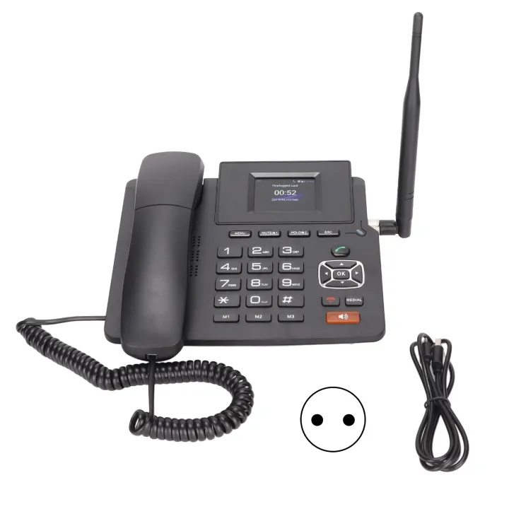 Cordless Voip Phone Support VOIP 4G All Net Access 2 Lines SIP