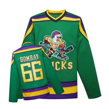 Banks Mighty Ducks 99 Ice Hockey Jersey, Medium / Green