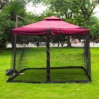 【LZ】✙  Garden Umbrella Table Screen Parasol Mosquito Net Cover No Frame Umbrella Mosquito Netting for Outdoor Garden Patio Dropshipping