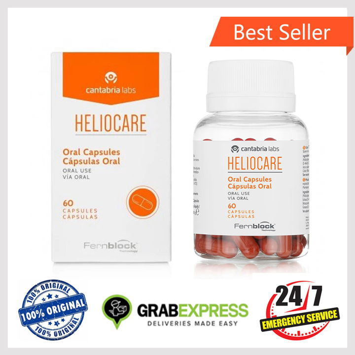 ON-HAND! Heliocare Oral UV Sun Protection Capsules | Lazada PH